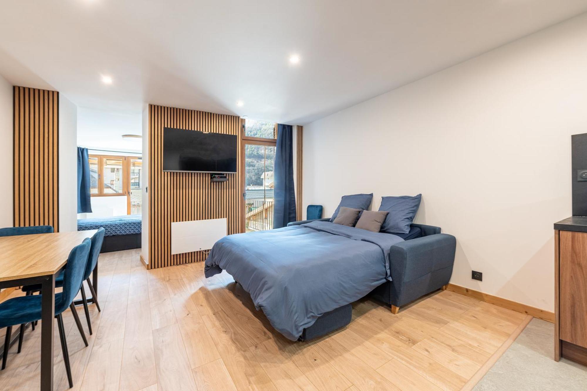 Appartement T2 "Le De Funes" Moutiers  Exteriér fotografie